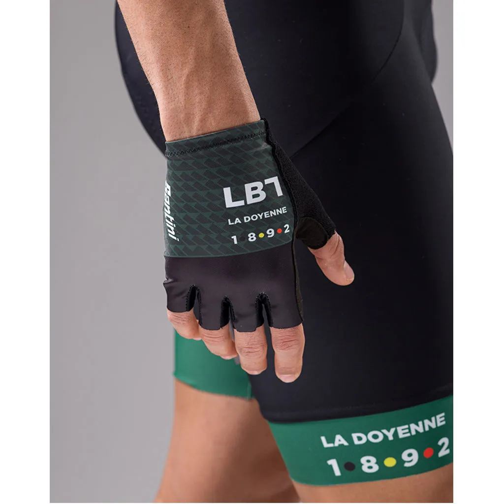 Santini TDF Liege Bastogne Liege Gloves - Print