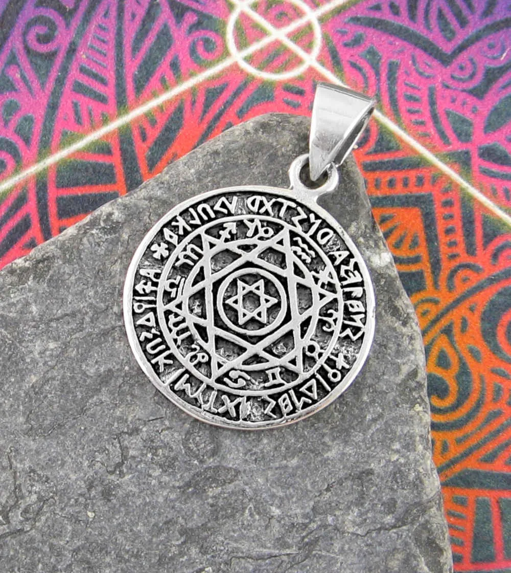 Seal of Solomon / Star of David Hexagram Pendant