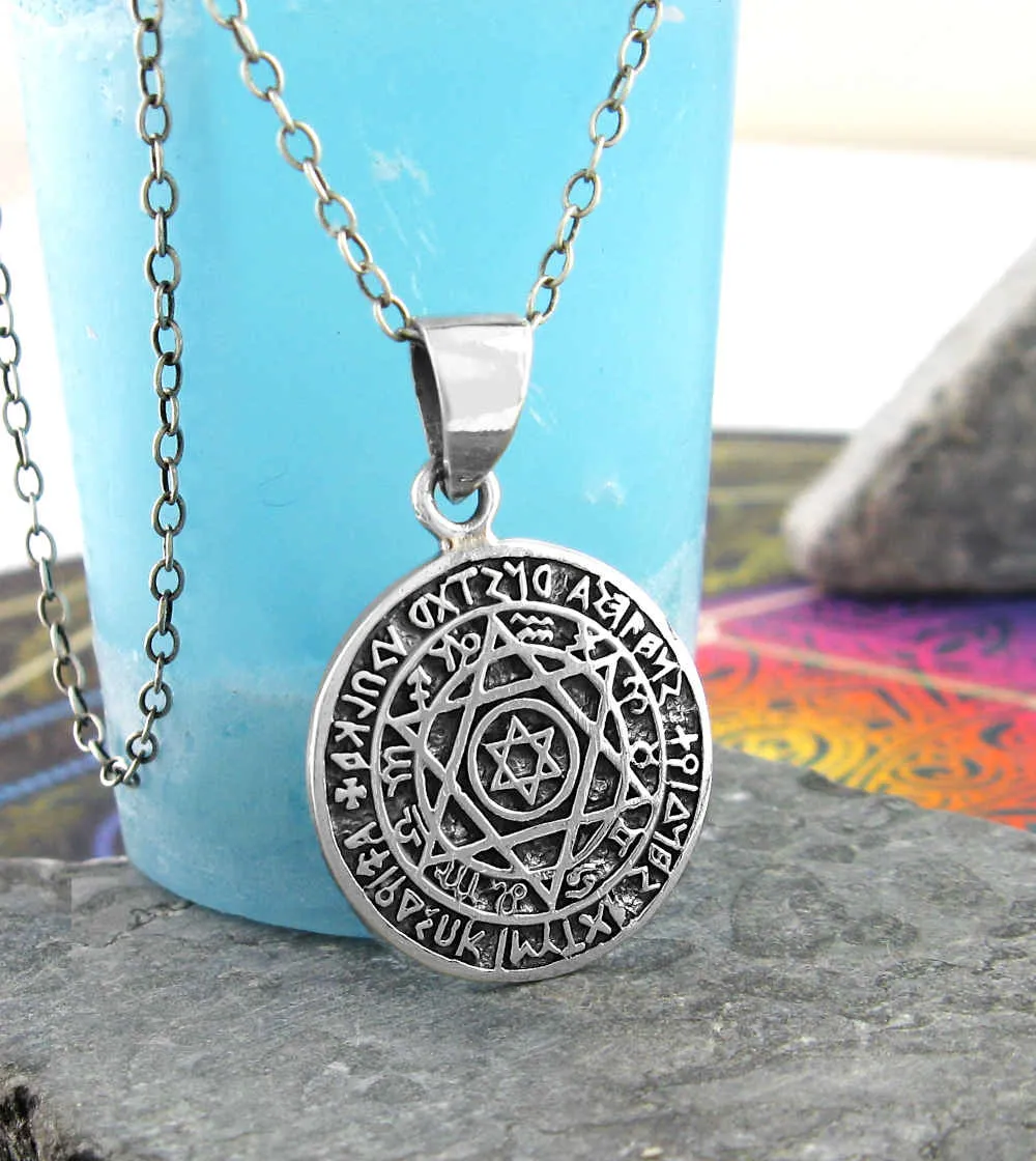 Seal of Solomon / Star of David Hexagram Pendant