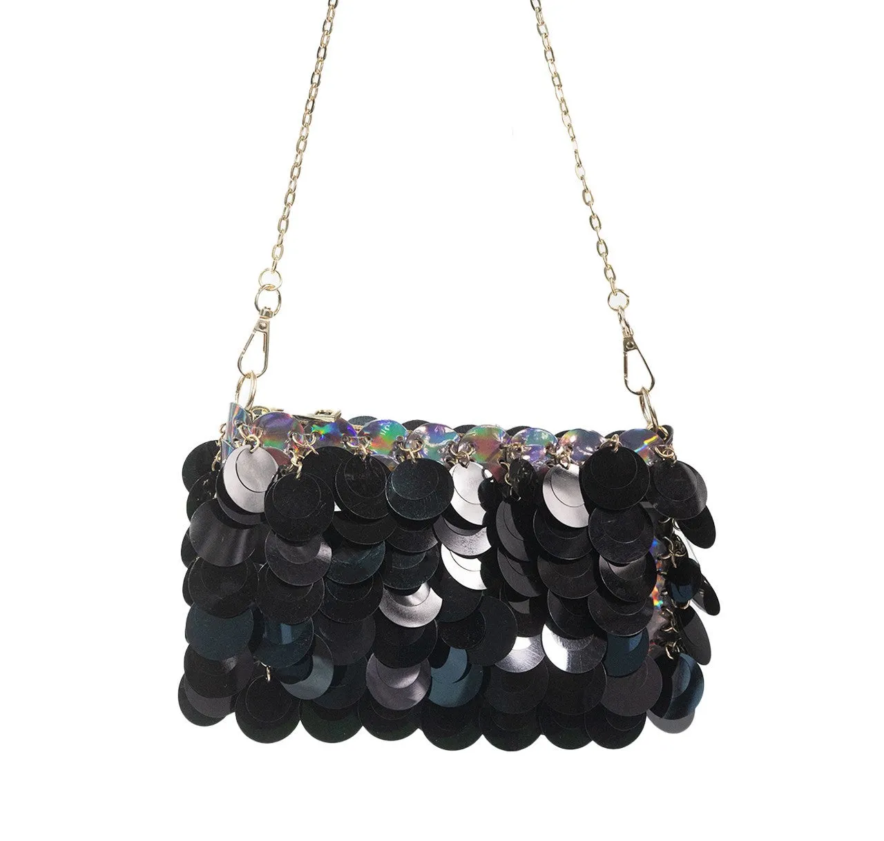 Sequin Chain Bag