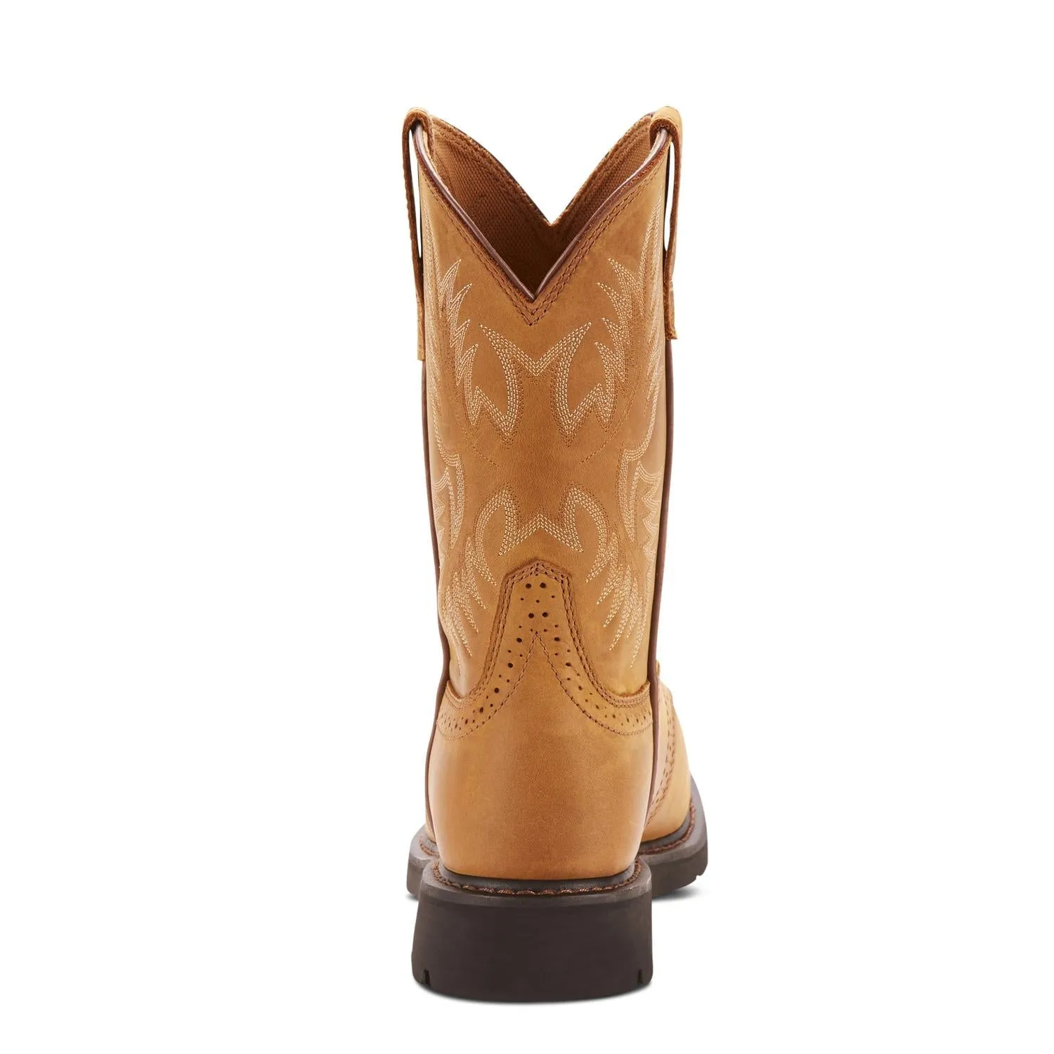 Sierra Saddle Work Boot Aged Bark