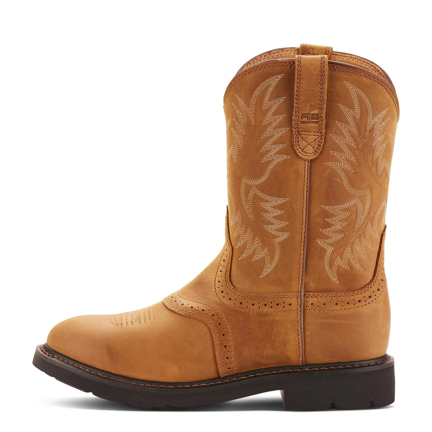 Sierra Saddle Work Boot Aged Bark