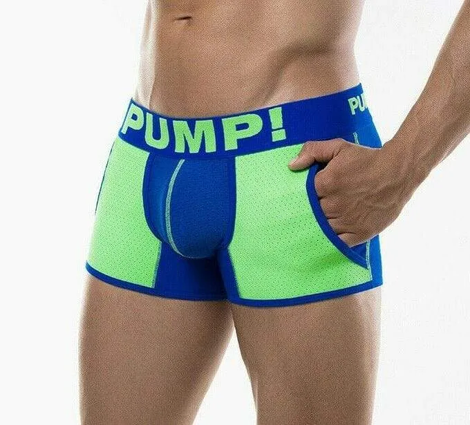 SMALL PUMP! Jogger Shock Wave Boxer Neon Two Mesh Pockets 11044 P32