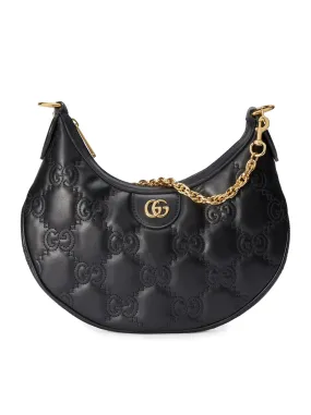 SMALL SIZE SHOULDER BAG IN MATELASS LEATHER WITH GG