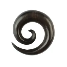 Spiral Earrings - Arang Wood