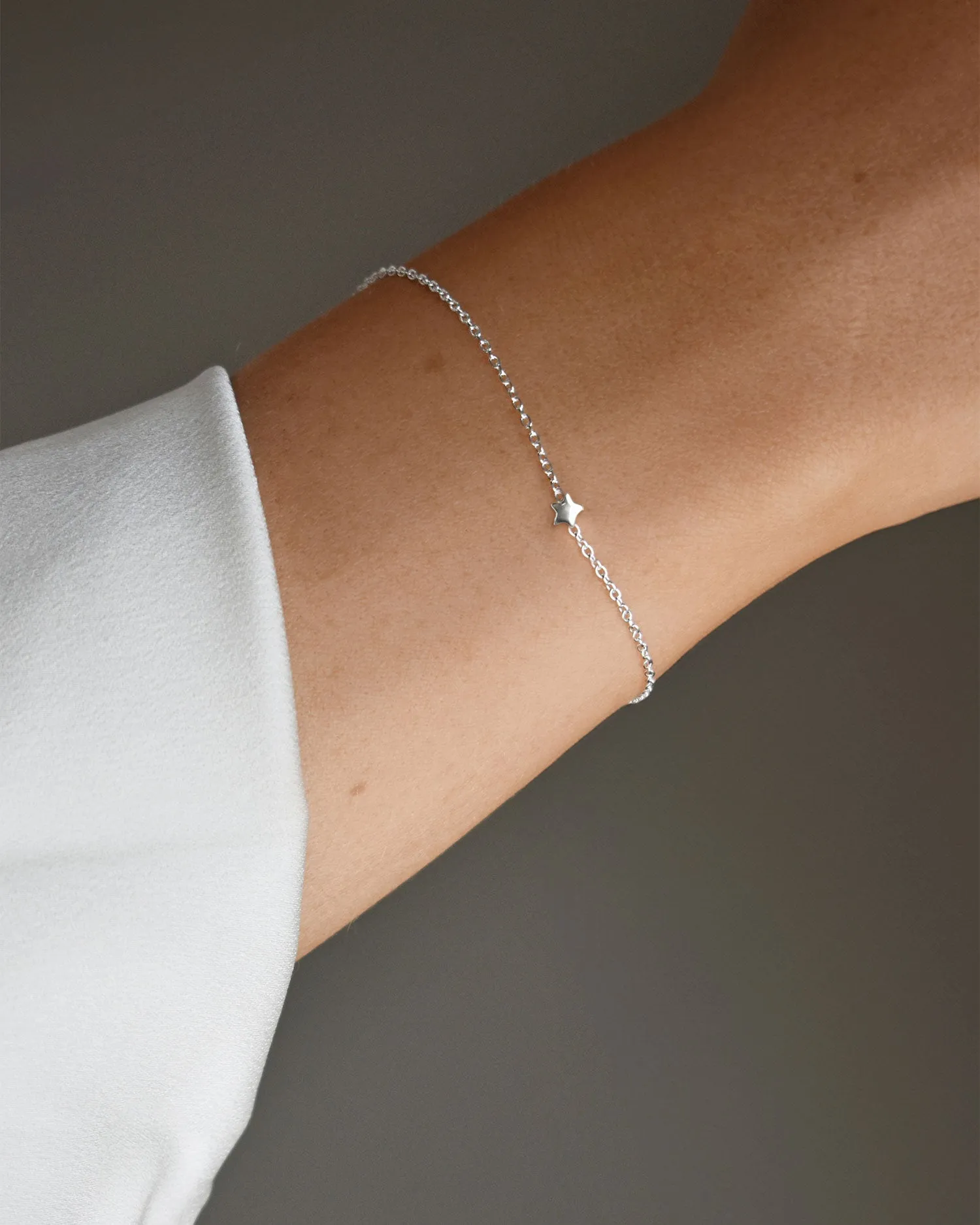 Stella Nova drop bracelet silver