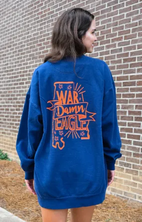 The Auburn Pep Squad Pullover