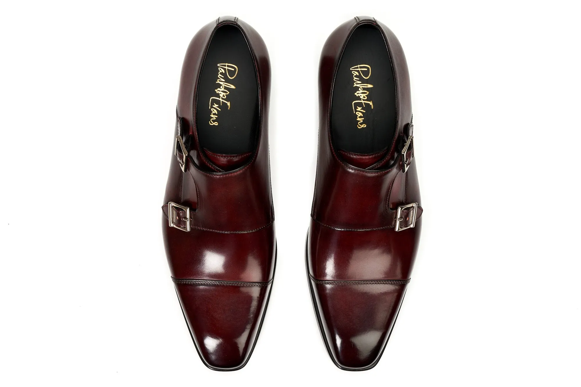 The Burton Double Monk Strap - Oxblood