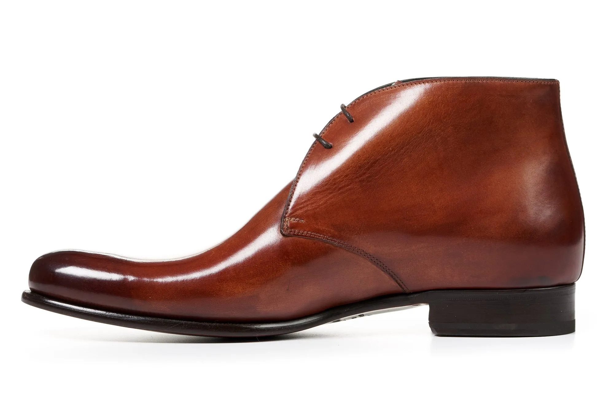 The Newman Chukka Boot - Havana Brown