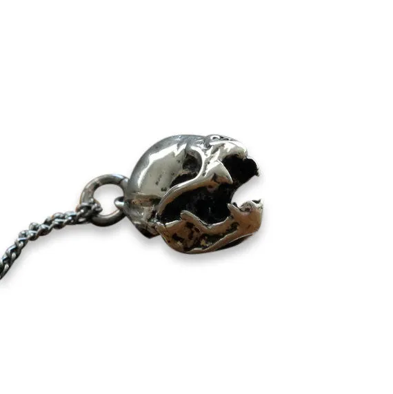 Vampire Bat Skull Necklace