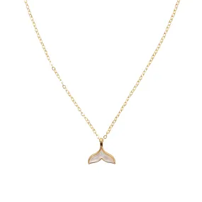 Whale's Tail Charm Necklace