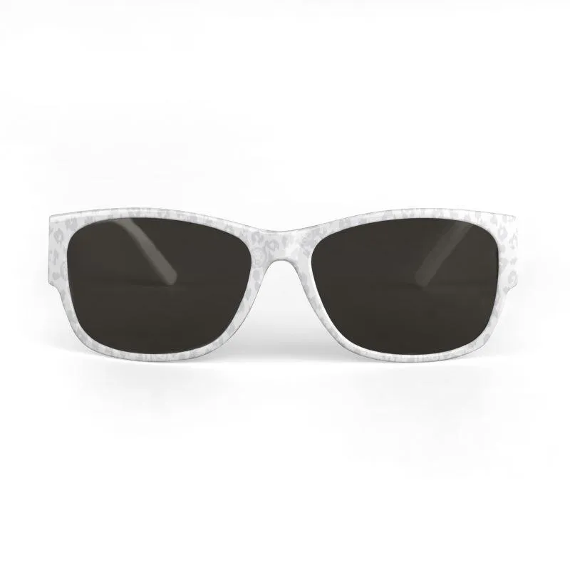 White Leopard Sunglasses