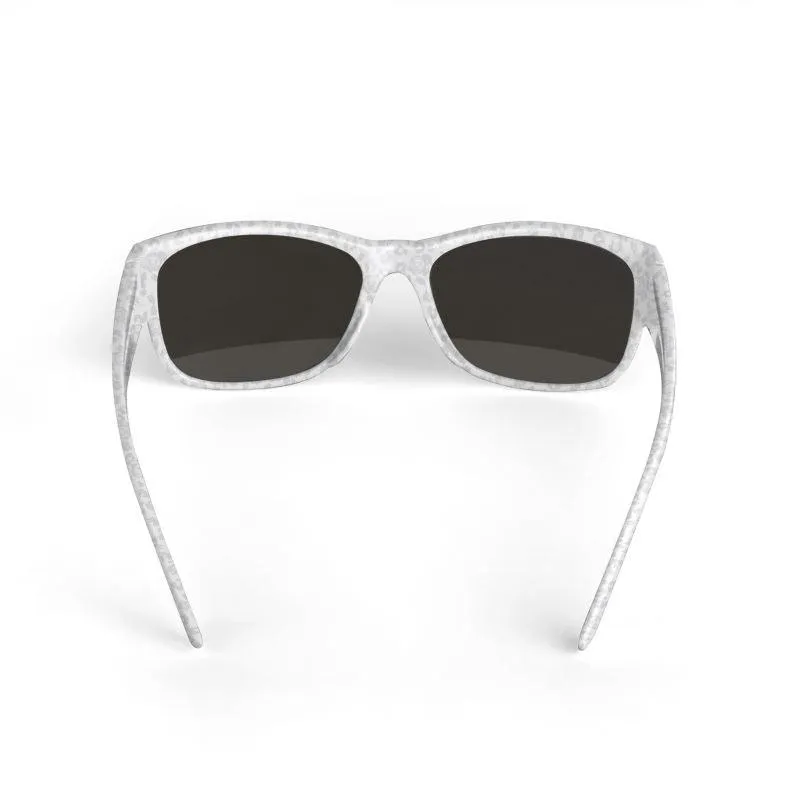 White Leopard Sunglasses