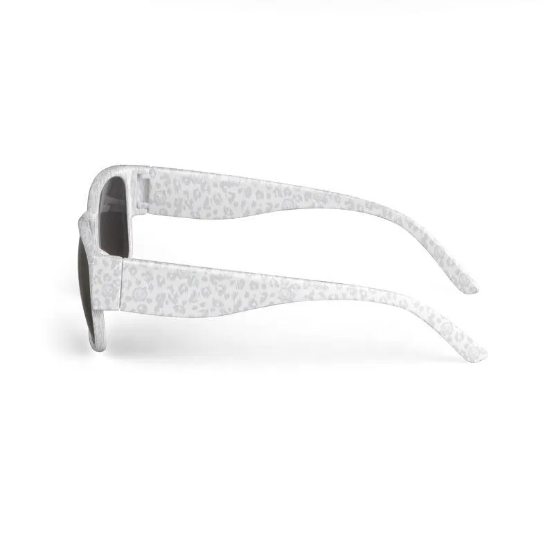 White Leopard Sunglasses