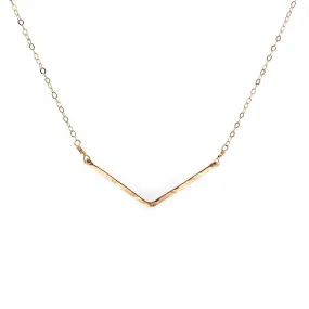 Wide V Necklace