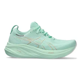 Women's Asics GEL-Nimbus 26, Mint Tint/Pale Mint, 8 B Medium