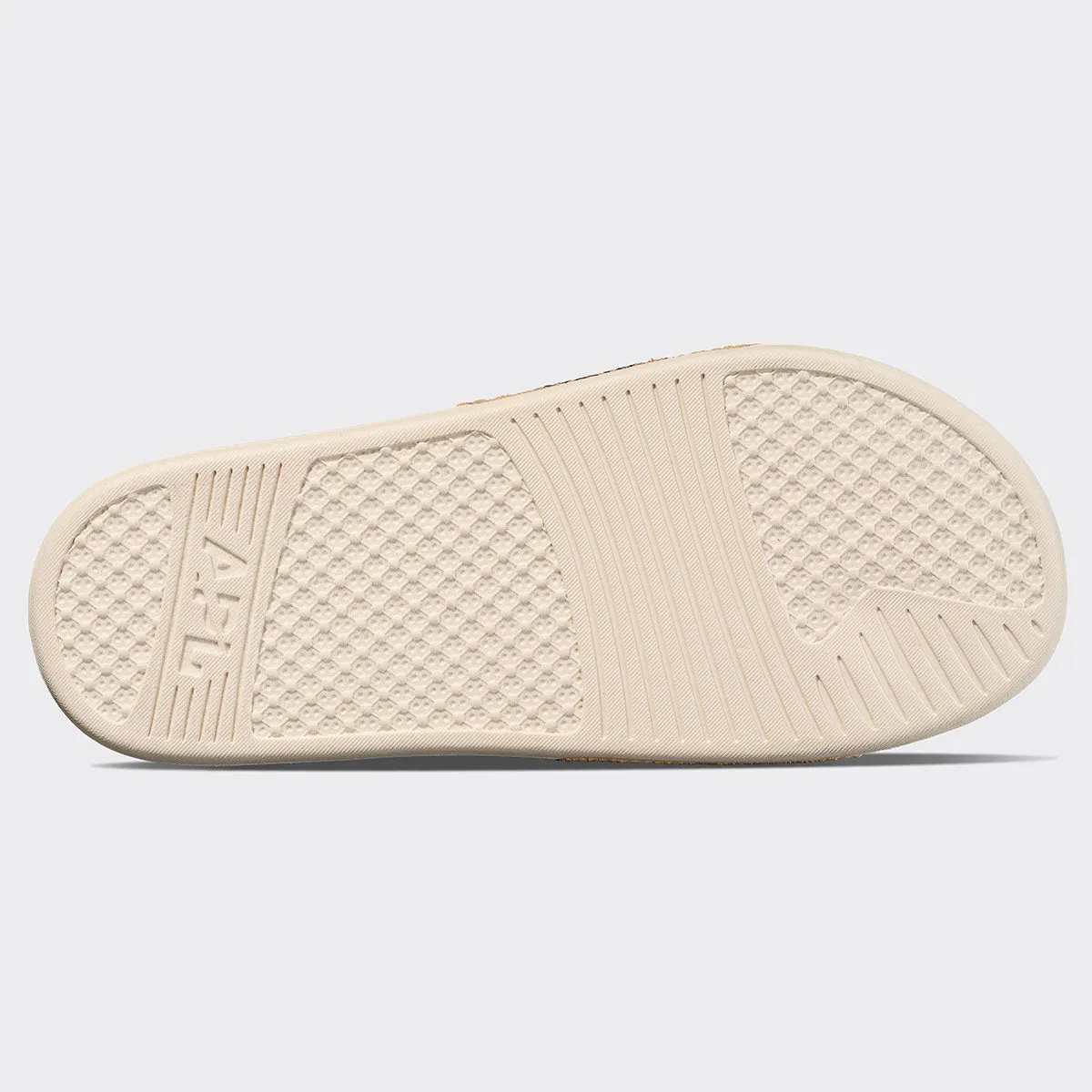 Women's Big Logo TechLoom Slide Alabaster / Royal Navy / Sunkissed