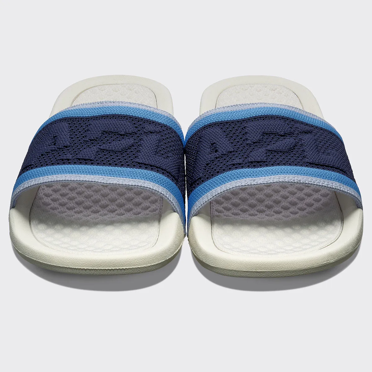 Women's Big Logo TechLoom Slide Navy / Coastal Blue / Ivory