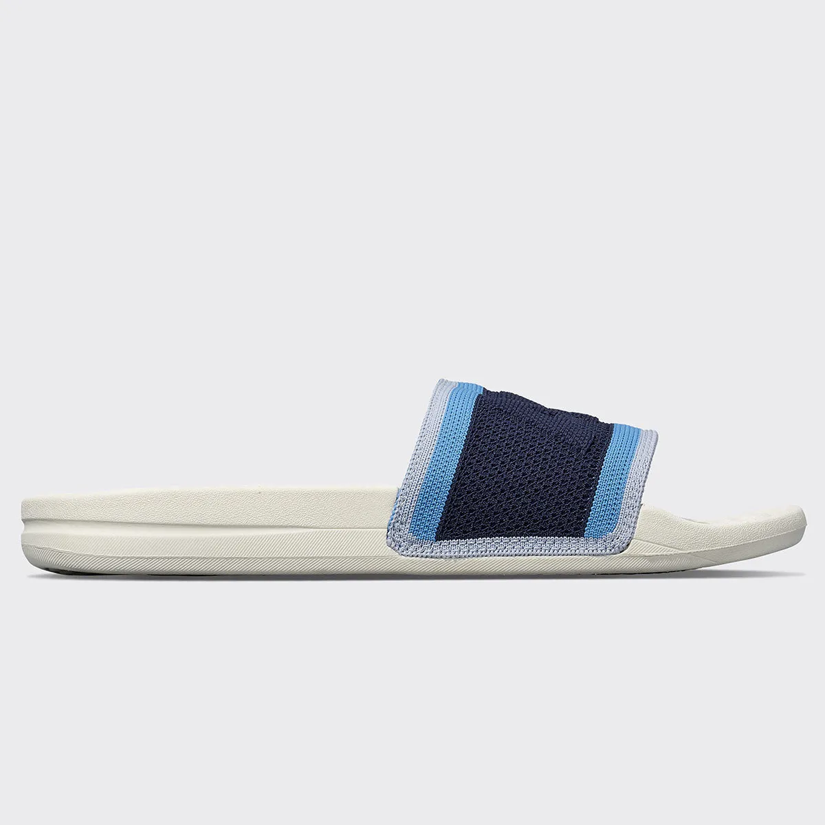 Women's Big Logo TechLoom Slide Navy / Coastal Blue / Ivory