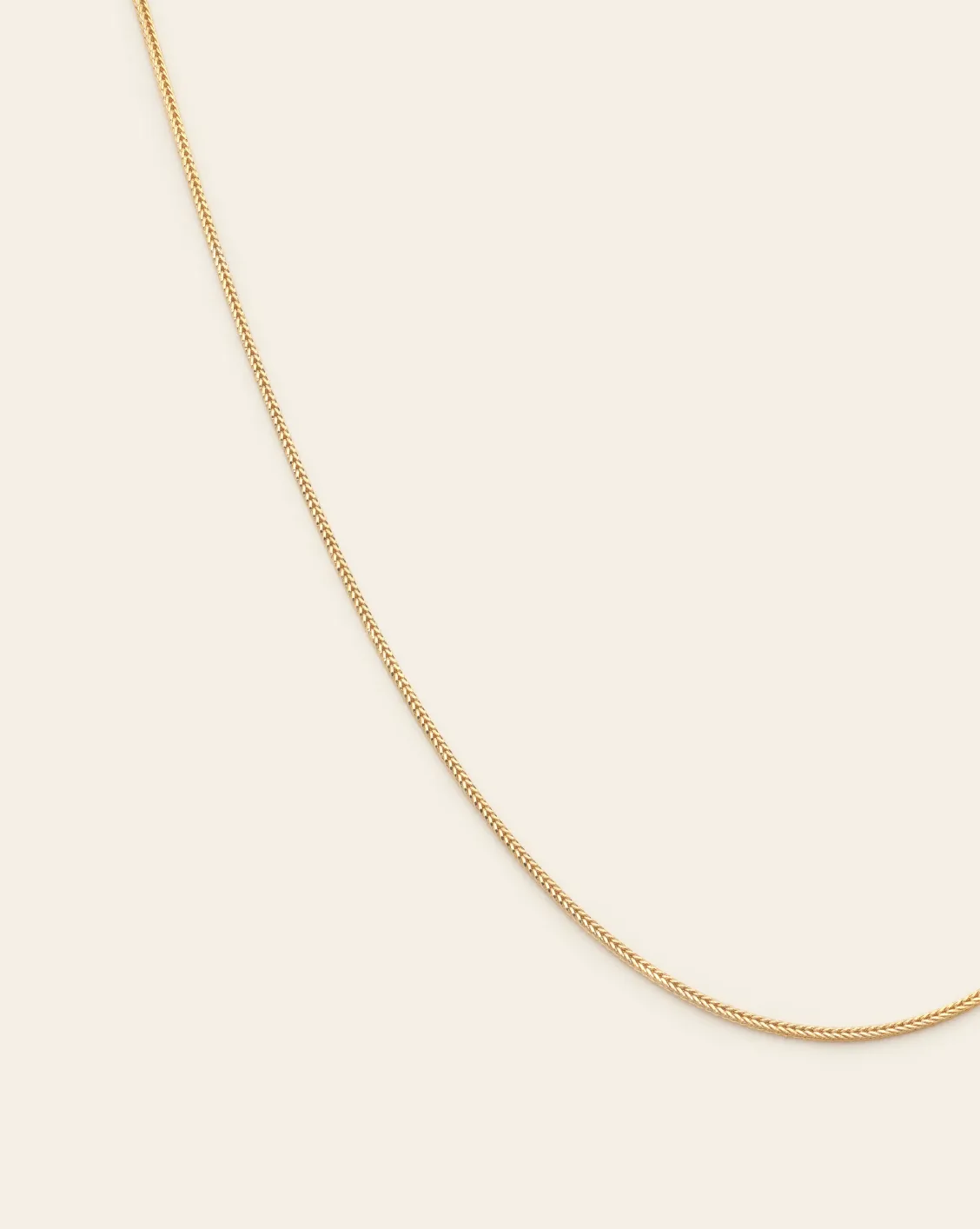 Woven Chain  - Gold Vermeil