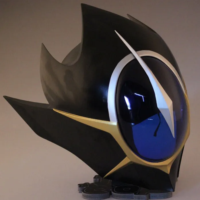 Xcoser Evere Code Geass Mask Cosplay Helmet – Lelouch Zero Full Scale 1:1 Replica Halloween Anime Collectibles Props