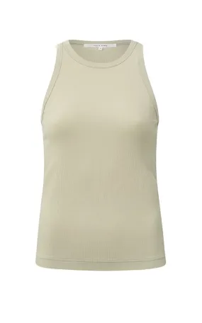 YAYA Rib Agate Grey Singlet